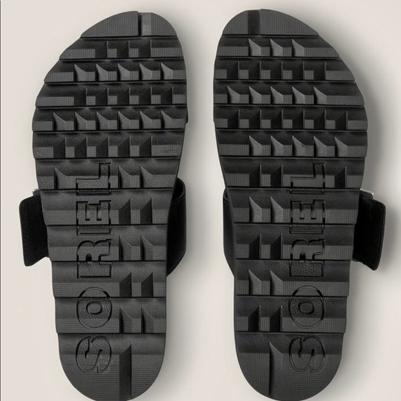 Sorel Roaming Slide sandals. Black. 9.5 - Picture 2 of 6